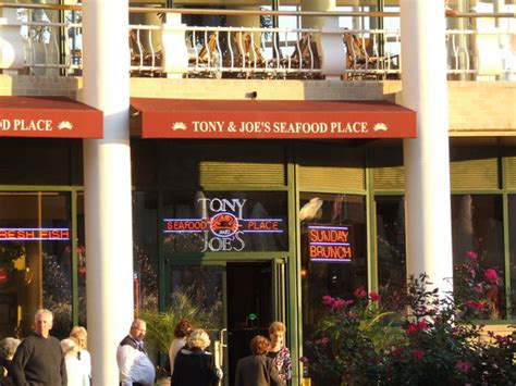 Tony and joe's seafood dc - Tony & Joe's Seafood Place, located at the Georgetown waterfront, is a celebrated destination for seafood cuisine. The restaurant has been lauded by patrons for its fresh seafood selection, with dishes such as the Chesapeake oysters, calamari garnished with banana peppers, whole fried Branzino and lump crabcakes.